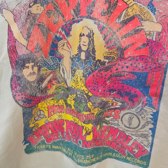 Officially Licensed Led Zeppelin Electric Magic Graphics Band/Concert Tee  (L) - Picture 11 of 11